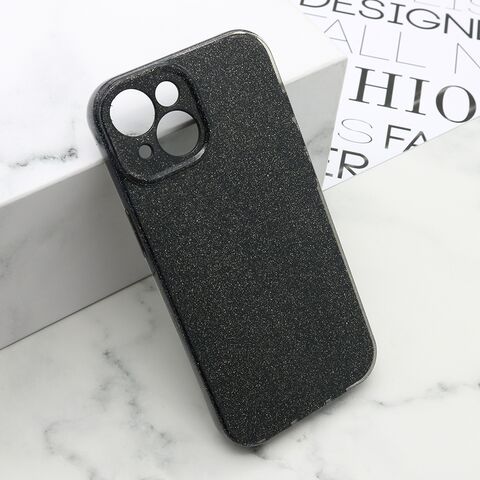 Zastitna maska (futrola) GLOW SHINING - iPhone 15 crna (MS).