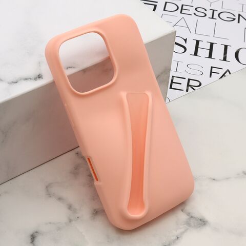 Zastitna maska (futrola) LIPSTICK - iPhone 16 Pro (6.3) roze (MS).