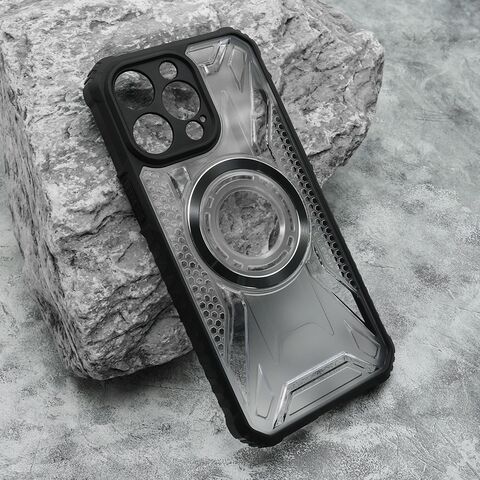 Zastitna maska (futrola) LENS MAGSAFE - iPhone 15 Pro Max (6.7) crna (MS).