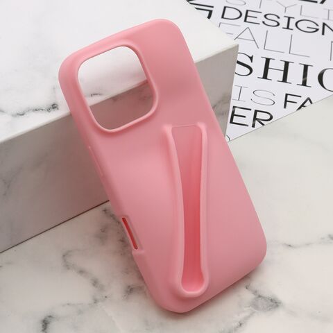 Zastitna maska (futrola) LIPSTICK - iPhone 16 Pro (6.3) pink (MS).