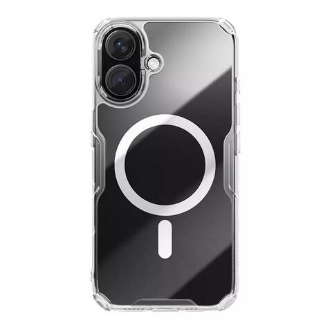 Zastitna maska (futrola) NILLKIN Nature Pro Magnetic - iphone 16 (6.1) bela (MS).
