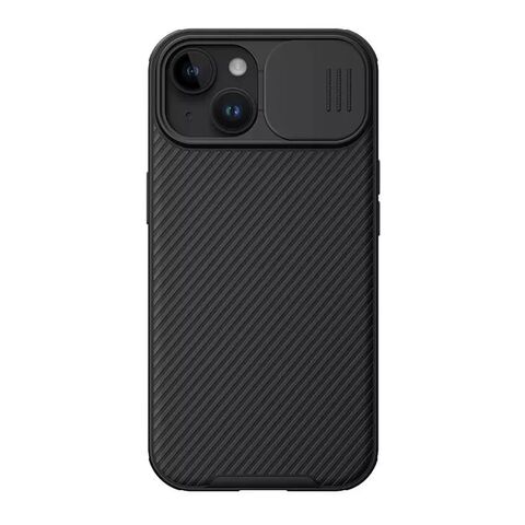 Zastitna maska (futrola) NILLKIN Cam Shield Pro - iPhone 15 crna (MS).