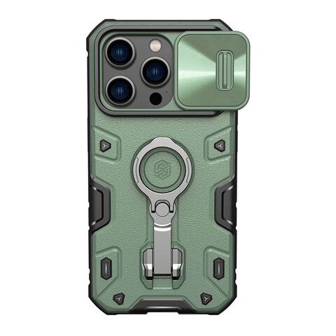 Zastitna maska (futrola) Nillkin Cam Shield Armor Pro - iPhone 14 Pro (6.1) zelena (MS).