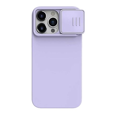 Zastitna maska (futrola) Nillkin Cam Shield Silky - iPhone 15 Pro (6.1) ljubicasta (MS).