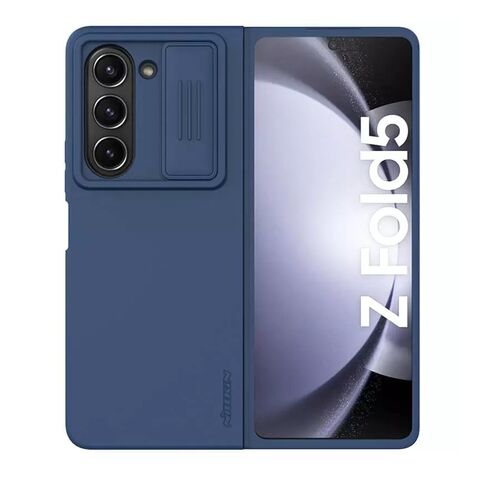 Zastitna maska (futrola) Nillkin Cam Shield Silky - Samsung F946 Galaxy Z Fold 5 5G plava (MS).