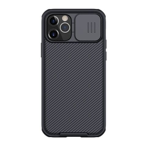 Zastitna maska (futrola) Nillkin Cam Shield Pro - iPhone 12/12 Pro (6.1) crna (MS).