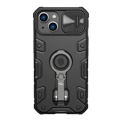 Zastitna maska (futrola) Nillkin Cam Shield Armor Pro - iPhone 14 (6.1) crna (MS).