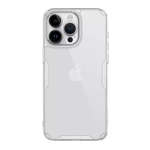 Zastitna maska (futrola) NILLKIN NATURE PRO - iPhone 15 bela (MS).