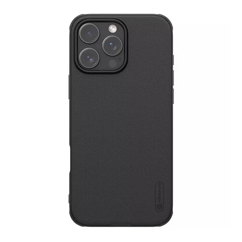 Zastitna maska (futrola) NILLKIN Super Frost Pro Magnetic - iPhone 16 Pro (6.3) crna (MS).