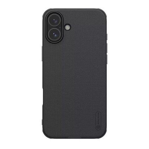 Zastitna maska (futrola) NILLKIN Super Frost PRO - iphone 16 (6.1) crna (MS).