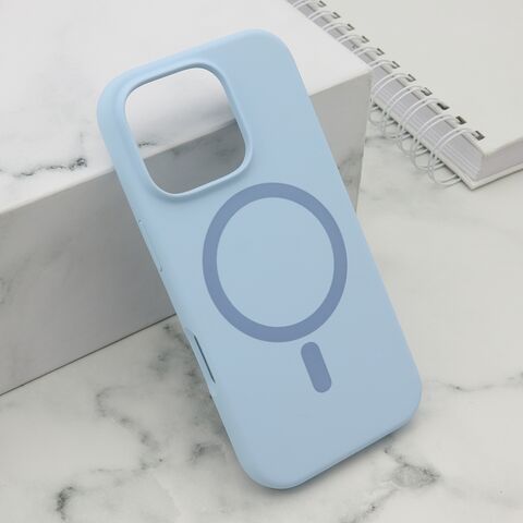 Zastitna maska (futrola) PURE MagSafe - iPhone 16 Pro (6.3) plava (MS).
