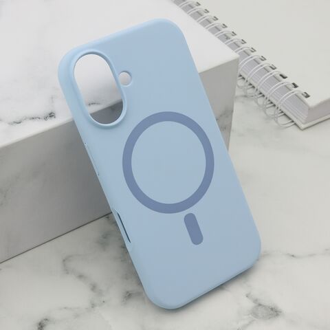 Zastitna maska (futrola) PURE MagSafe - iphone 16 (6.1) plava (MS).
