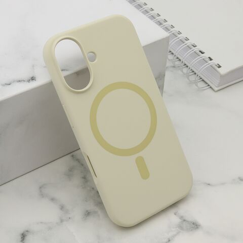 Zastitna maska (futrola) PURE MagSafe - iphone 16 (6.1) zuta (MS).