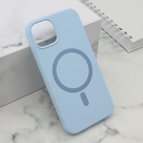 Zastitna maska (futrola) PURE MagSafe - iPhone 15 plava (MS).