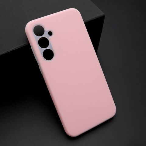 Zastitna maska (futrola) PASTEL COLOR - Samsung A356B Galaxy A35 5G roze (MS).