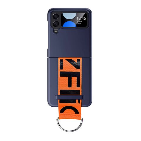 Zastitna maska (futrola) RING WRAP - Samsung F721B Samsung F721 Galaxy Z Flip 4 plava (MS).