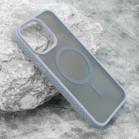 Zastitna maska (futrola) RUGGED MagSafe - iPhone 15 Pro Max (6.7) svetlo plava (MS).
