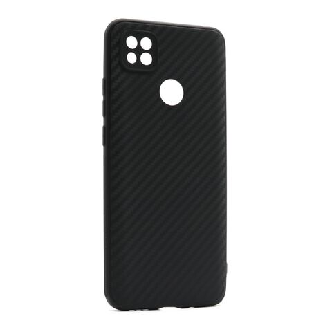 Zastitna silikonska maska (futrola) CARBON LIGHT - Xiaomi Redmi 9C crna (MS).