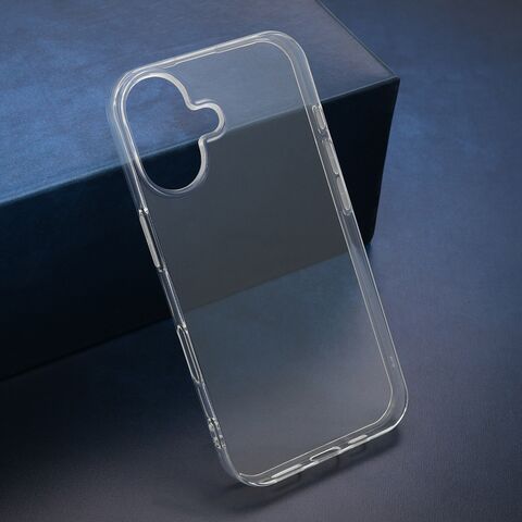 Zastitna silikonska maska (futrola) CLEAR STRONG - iphone 16 (6.1) providna (MS).
