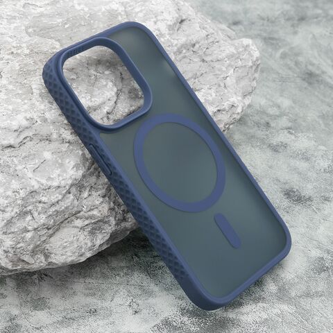 Zastitna maska (futrola) RUGGED MagSafe - iPhone 14 Pro (6.1) plava (MS).