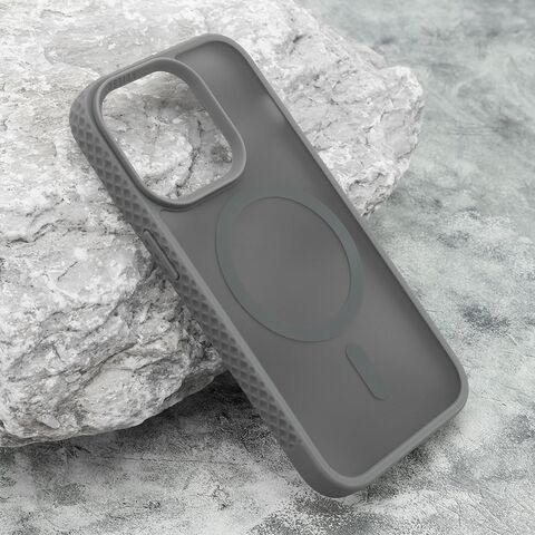 Zastitna maska (futrola) RUGGED MagSafe - iPhone 14 Pro (6.1) siva (MS).