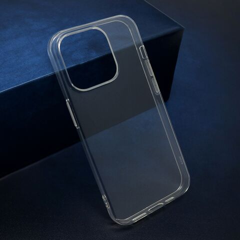 Zastitna silikonska maska (futrola) CLEAR STRONG - iPhone 15 Pro (6.1) providna (MS).