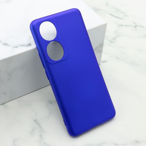 Zastitna maska (futrola) Soft Silicone - Huawei Honor 90 plava (MS).