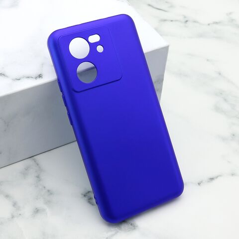 Zastitna maska (futrola) Soft Silicone - Xiaomi 13T/13T pro plava (MS).