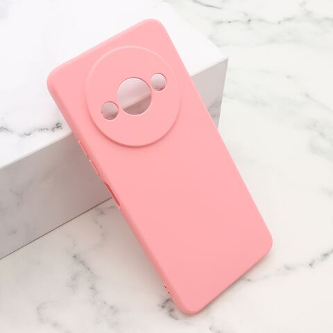 Zastitna maska (futrola) Soft Silicone - Xiaomi Redmi A3 roze (MS).