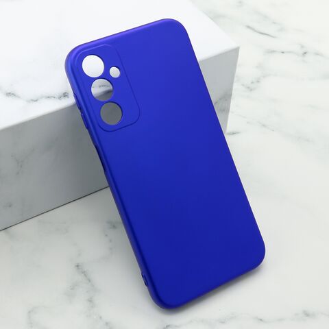 Zastitna maska (futrola) Soft Silicone - Samsung A245 Galaxy A24 4G plava (MS).