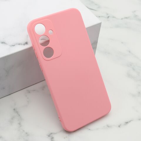 Zastitna maska (futrola) Soft Silicone - Samsung A556 Galaxy A55 5G roze (MS).