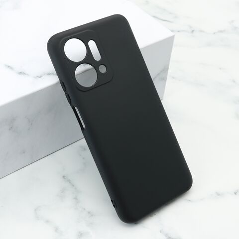 Zastitna maska (futrola) Soft Silicone - Huawei Honor X7a crna (MS).
