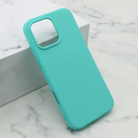 Zastitna maska (futrola) Soft Silicone - iPhone 16 Pro Max (6.9) mint (MS).