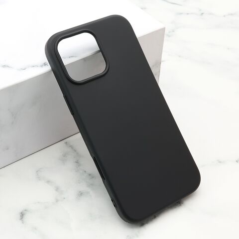 Zastitna maska (futrola) Soft Silicone - iPhone 16 Pro Max (6.9) crna (MS).