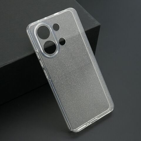 Zastitna maska (futrola) SPARKLING - Xiaomi Redmi Note 13 4G providna (MS).