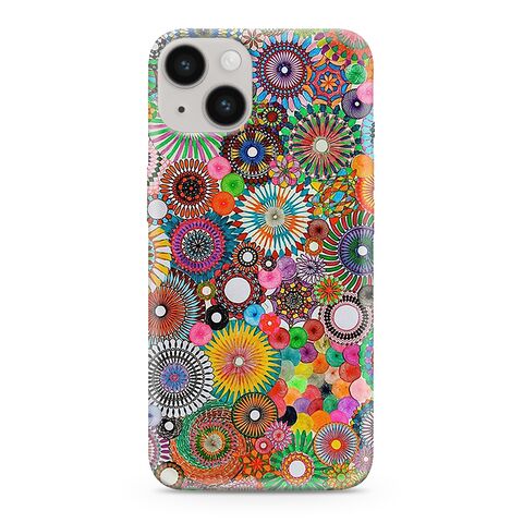 Zastitna ultra tanka (skin) maska / futrola PRINT CLEAR - iPhone 14 (6.1) ND0290 (MS).