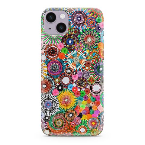 Zastitna ultra tanka (skin) maska / futrola PRINT CLEAR - iPhone 14 Plus (6.7) ND0290 (MS).