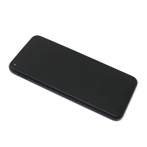 LCD displej (ekran) - Huawei P40 lite E/Y7P 2020 + Touch screen + okvir APLONG Original Material crni (MS).