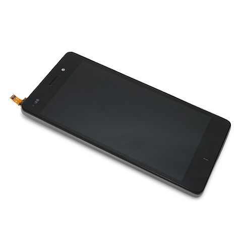 LCD displej (ekran) - Huawei P8 Lite Ascend + touch + okvir crni (MS).