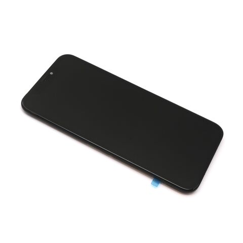 LCD displej (ekran) - Iphone XR + Touch screen APLONG Original Material crni (MS).