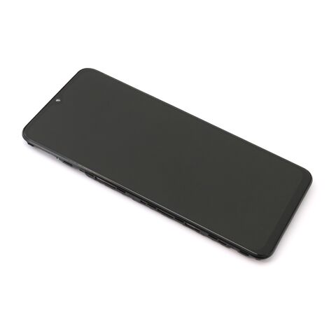 LCD displej (ekran) - Samsung A135 Galaxy A13 4G + Touch screen + okvir full ORG crni (GH82-29227A/29228A) (MS).