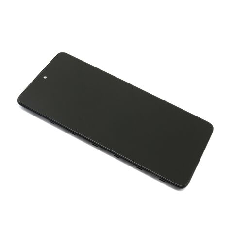 LCD displej (ekran) - Samsung A515 Galaxy A51 + okvir + Touch screen crni INCELL (MS).