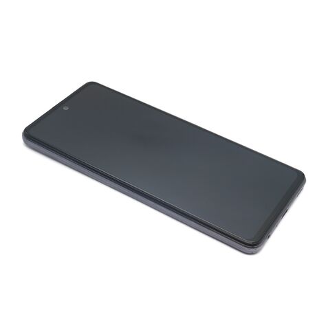 LCD displej (ekran) - Samsung A525/A526 Galaxy A52/A52 5G + Touch screen + okvir crni Full ORG EU (GH82-25524A/25526A/25754A) (MS).