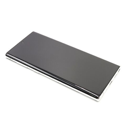 LCD displej (ekran) - Samsung N970F Galaxy Note 10 + Touch screen + okvir aura beli (white) Full ORG EU (GH82-20817B) (MS).