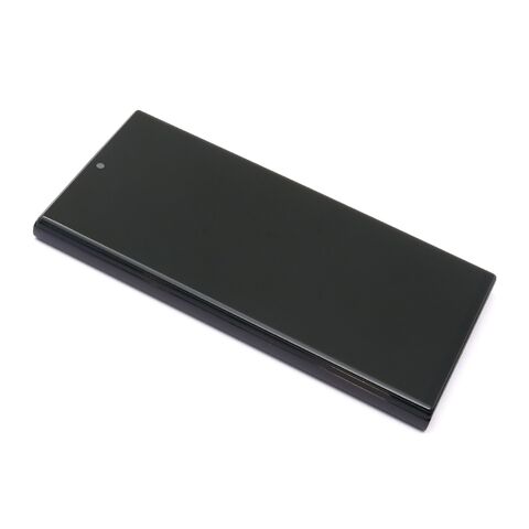 LCD displej (ekran) - Samsung Galaxy S23 Ultra + Touch screen + okvir TFT crni (MS).