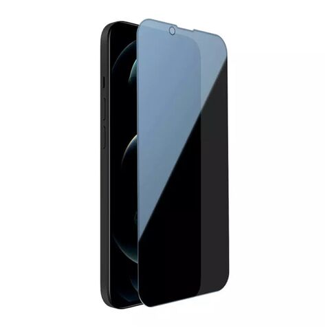 Staklena folija (zastitno kaljeno staklo) za ekran Nillkin Guardian - iPhone 15 crna (MS).