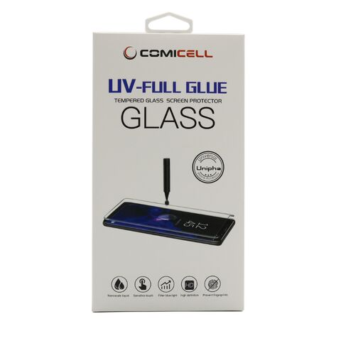 Staklena folija (zastitno kaljeno staklo) za ekran 3D MINI UV-FULL GLUE - Samsung N950F Galaxy Note 8 krivljena providna (bez UV lampe) (MS).
