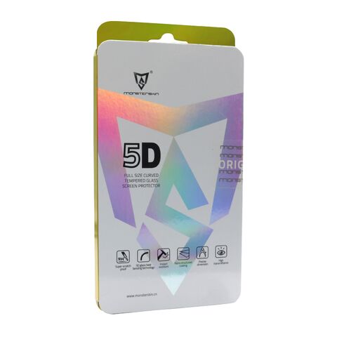 Staklena folija (zastitno kaljeno staklo) za ekran MONSTERSKIN 5D - Samsung S928 Galaxy S24 Ultra 5G crna (MS).