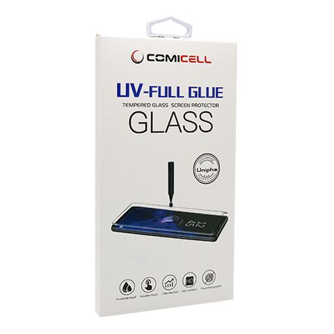Staklena folija (zastitno kaljeno staklo) za ekran 3D MINI UV-FULL GLUE - Samsung N970F Galaxy Note 10 krivljena providna (bez UV lampe) (MS).