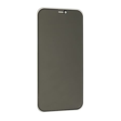 Staklena folija (zastitno kaljeno staklo) za ekran PRIVACY 2.5D full glue - Iphone 12 Pro Max (6.7) crna (MS).